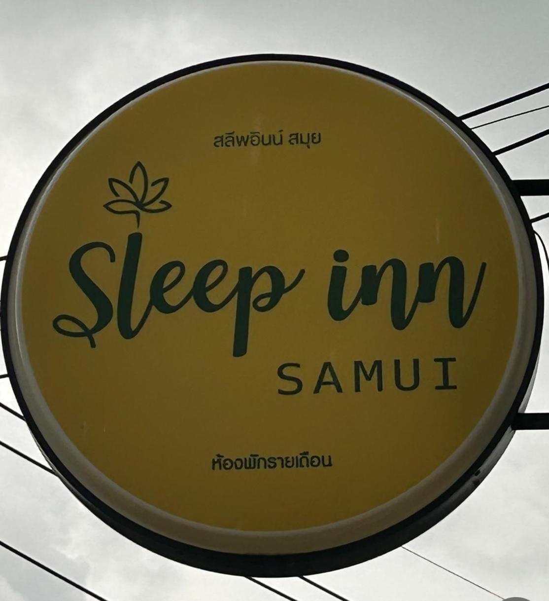 Sleep Inn Samui Choeng Mon Exterior foto